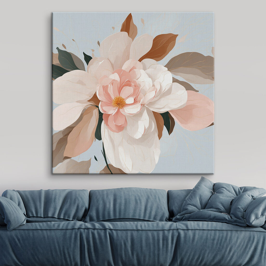 Delicate blooms in soft pastel hues Delicate blooms in soft pastel hues