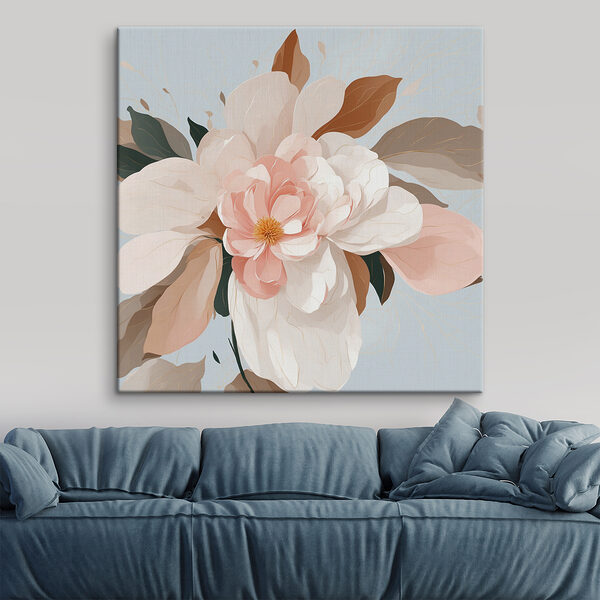 Delicate blooms in soft pastel hues Delicate blooms in soft pastel hues