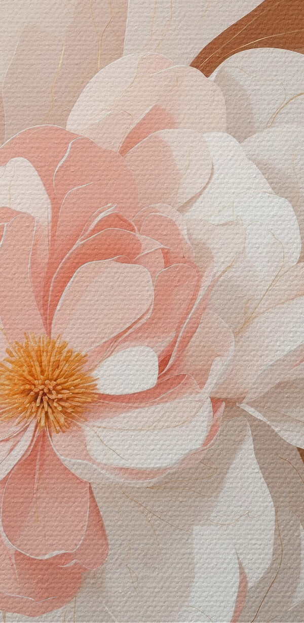 Delicate blooms in soft pastel hues Delicate blooms in soft pastel hues