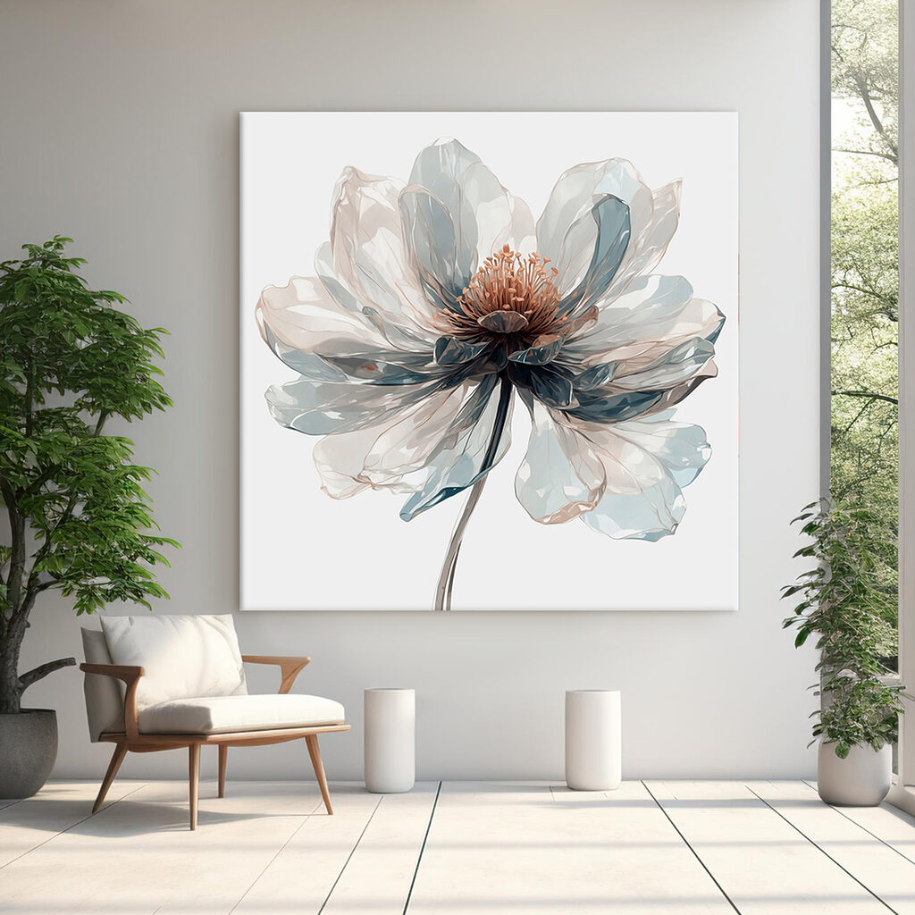 Delicate flower in soft colors Delicate flower in soft colors