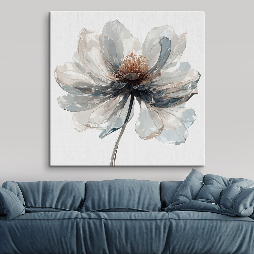 Delicate flower in soft colors Delicate flower in soft colors