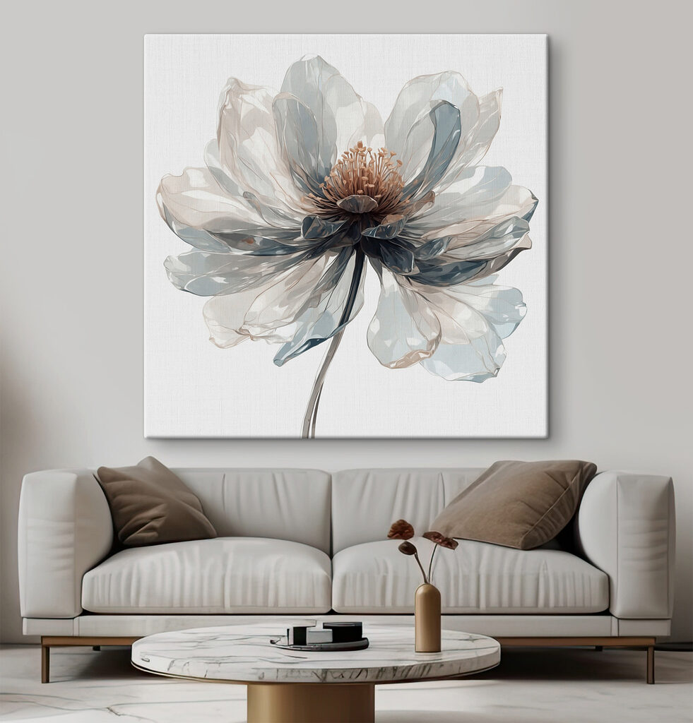 Delicate flower in soft colors Delicate flower in soft colors