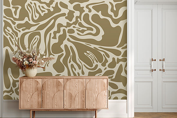 Brown and white pattern