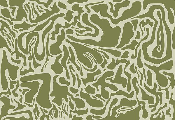 Green and white pattern