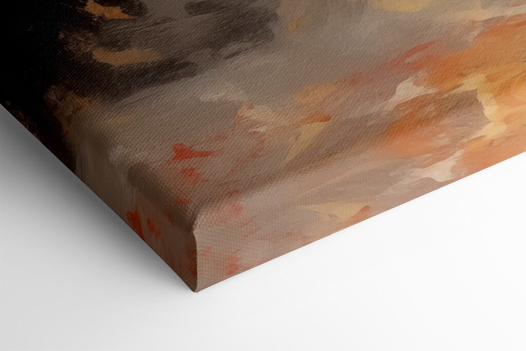 Painting of hands holding a ball of bread Painting of hands holding a ball of bread