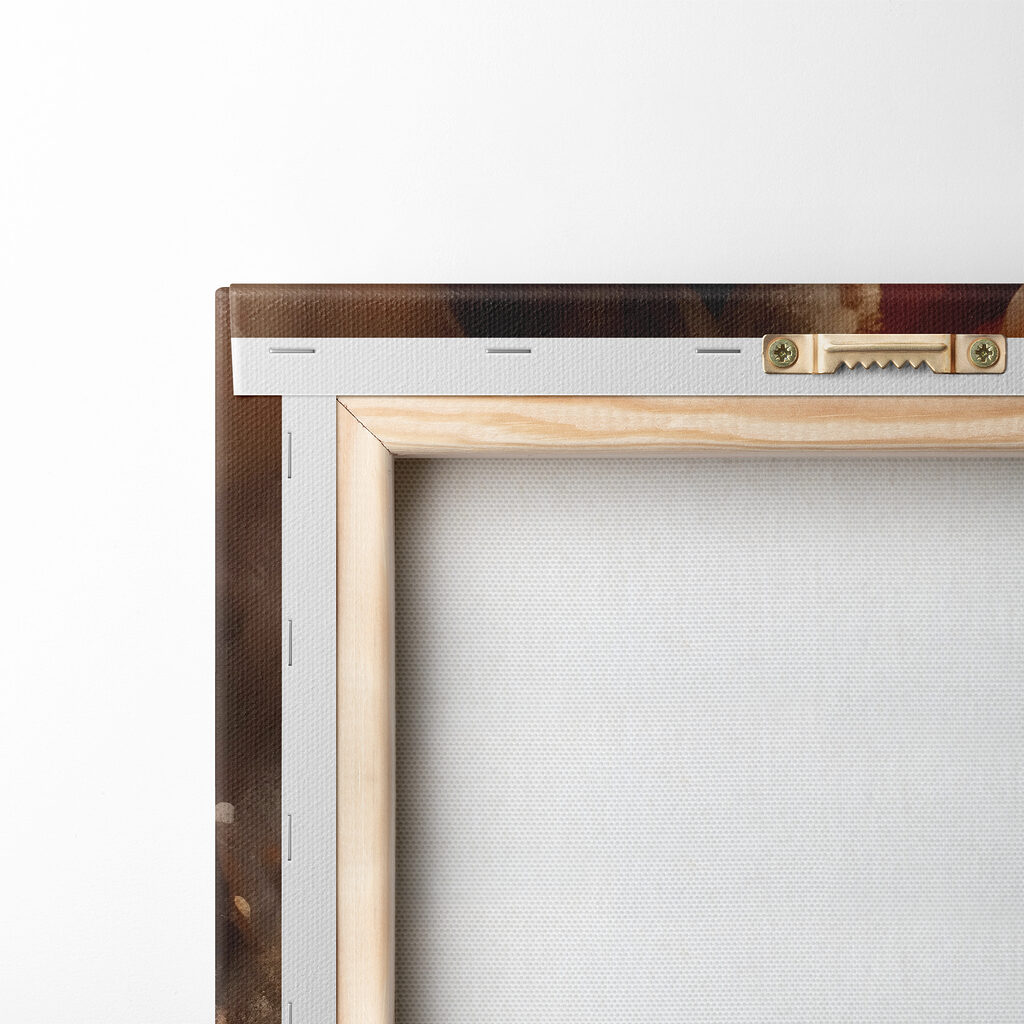 Painting of hands holding a ball of bread Painting of hands holding a ball of bread