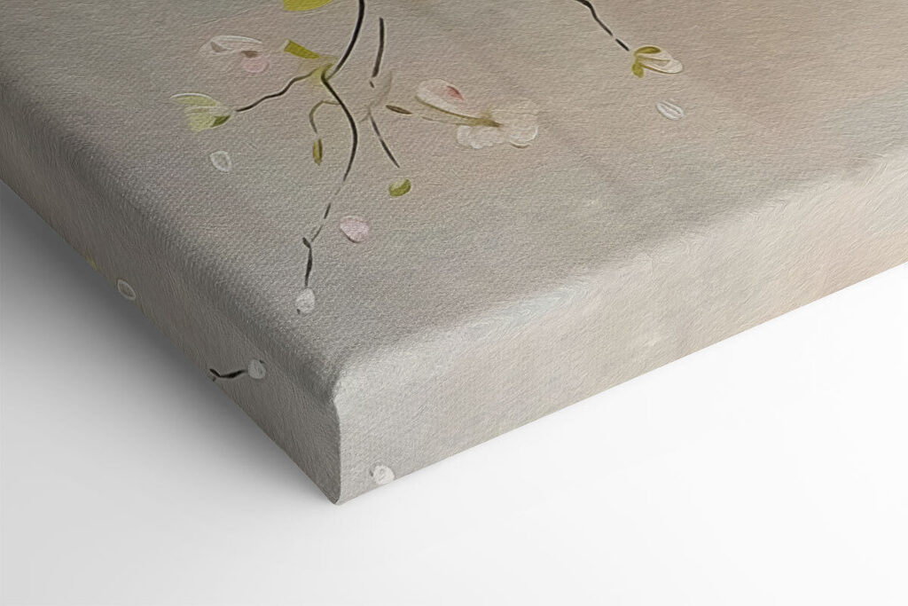 Painting of flowers in a vase Painting of flowers in a vase