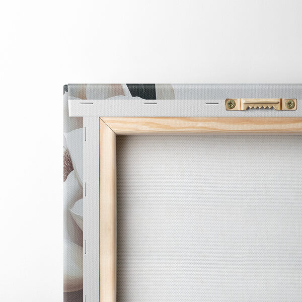 Woman with white flowers on her head Woman with white flowers on her head