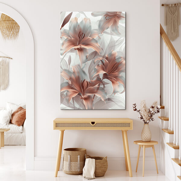 Elegant blooms in soft hues Elegant blooms in soft hues