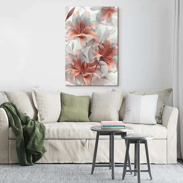 Elegant blooms in soft hues Elegant blooms in soft hues