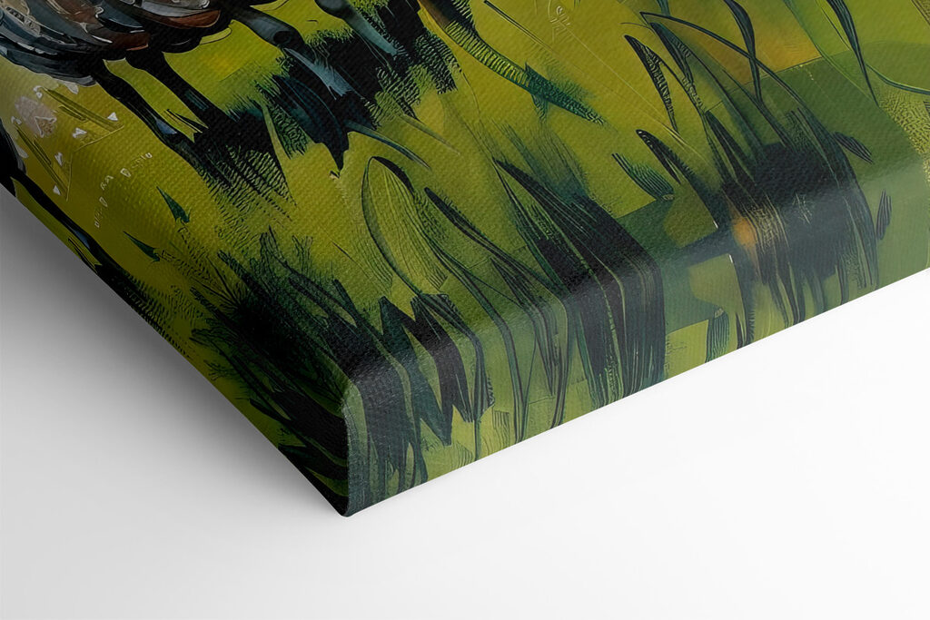 Group of sheep on a grassy hill