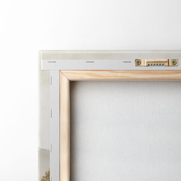 Landscape of hills with trees and mountains in the background Landscape of hills with trees and mountains in the background