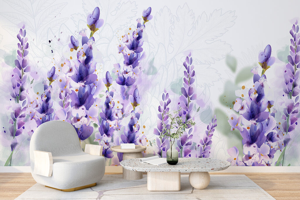 Group of purple flowers