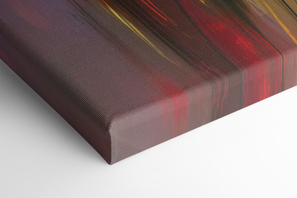 Painting of flowers on a glass surface Painting of flowers on a glass surface