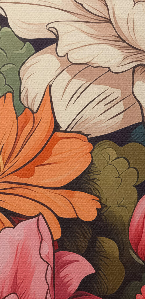 Vibrant blooms in full bloom Vibrant blooms in full bloom
