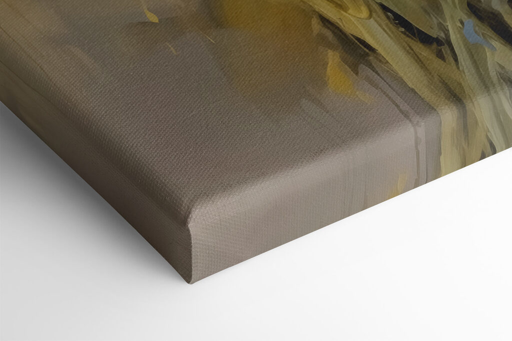 Painting of yellow flowers