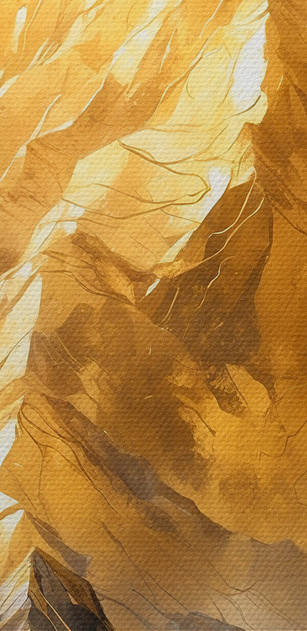 Mountain with clouds in the sky