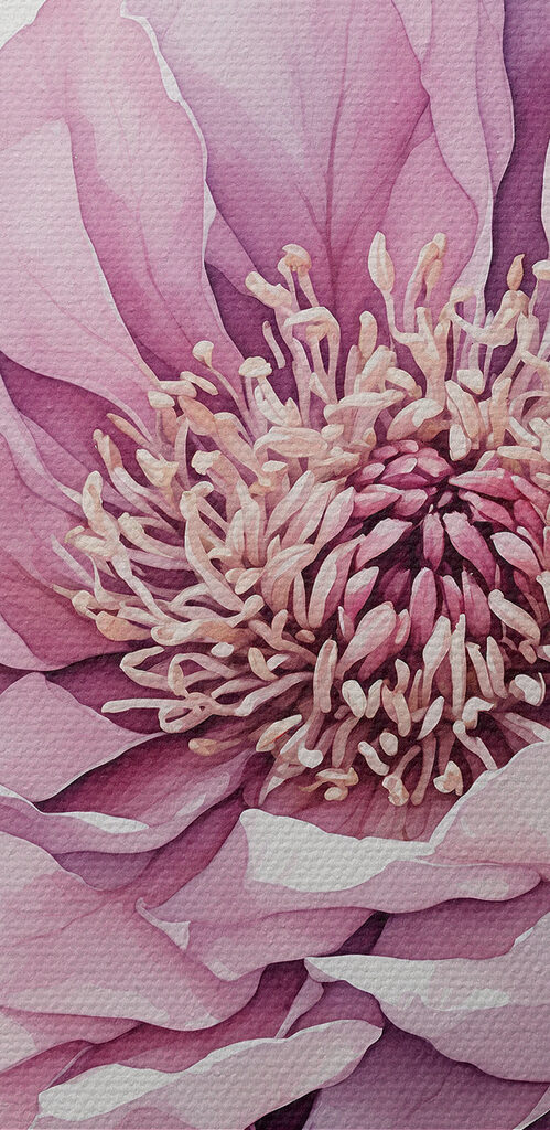 Delicate bloom in soft pastel hues Delicate bloom in soft pastel hues