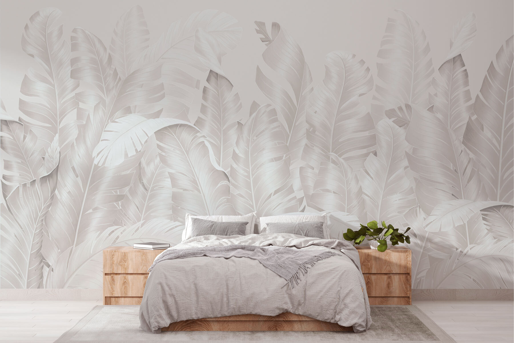 Group of white feathers