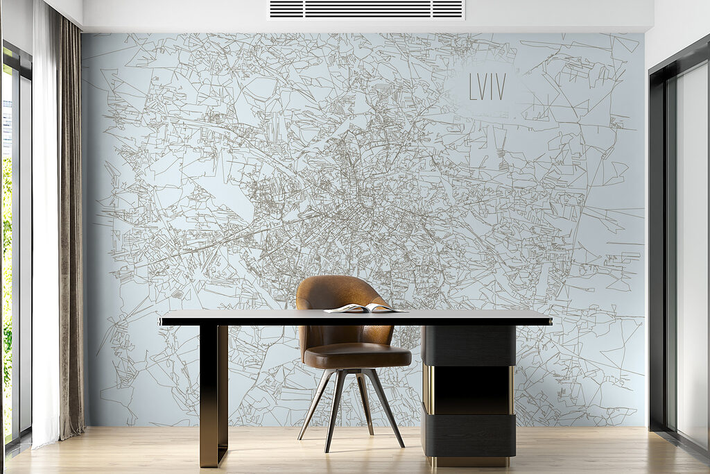 Map of a city Map of a city