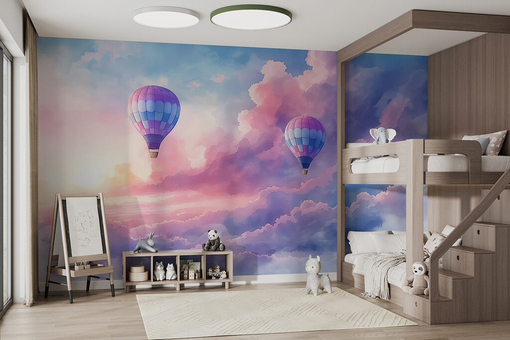 Hot air balloons in the sky Hot air balloons in the sky