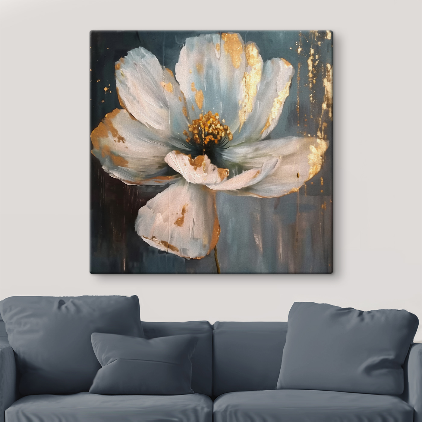 Splashes of light on delicate petals Splashes of light on delicate petals