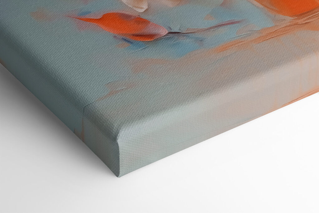 Painting of flowers in a vase