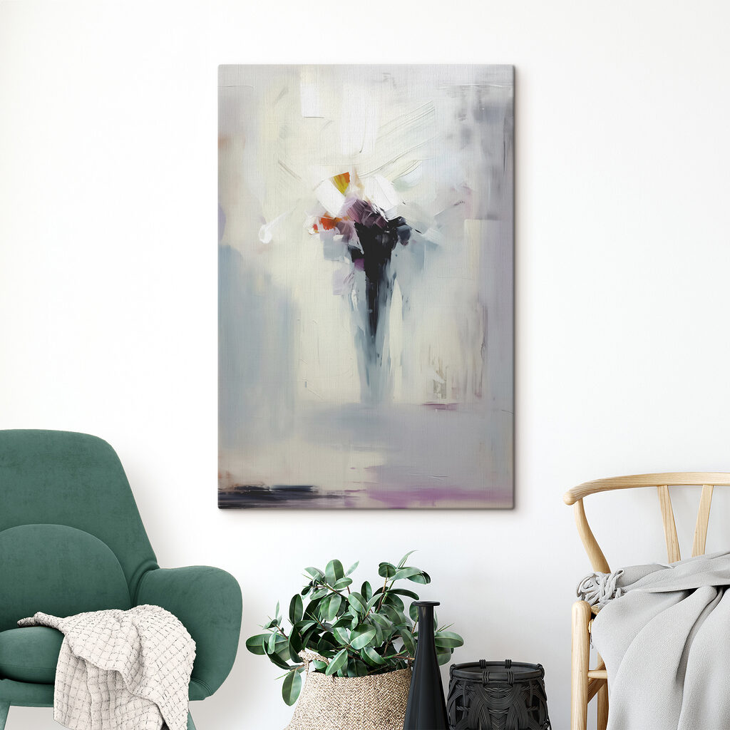 Painting of a bouquet of flowers