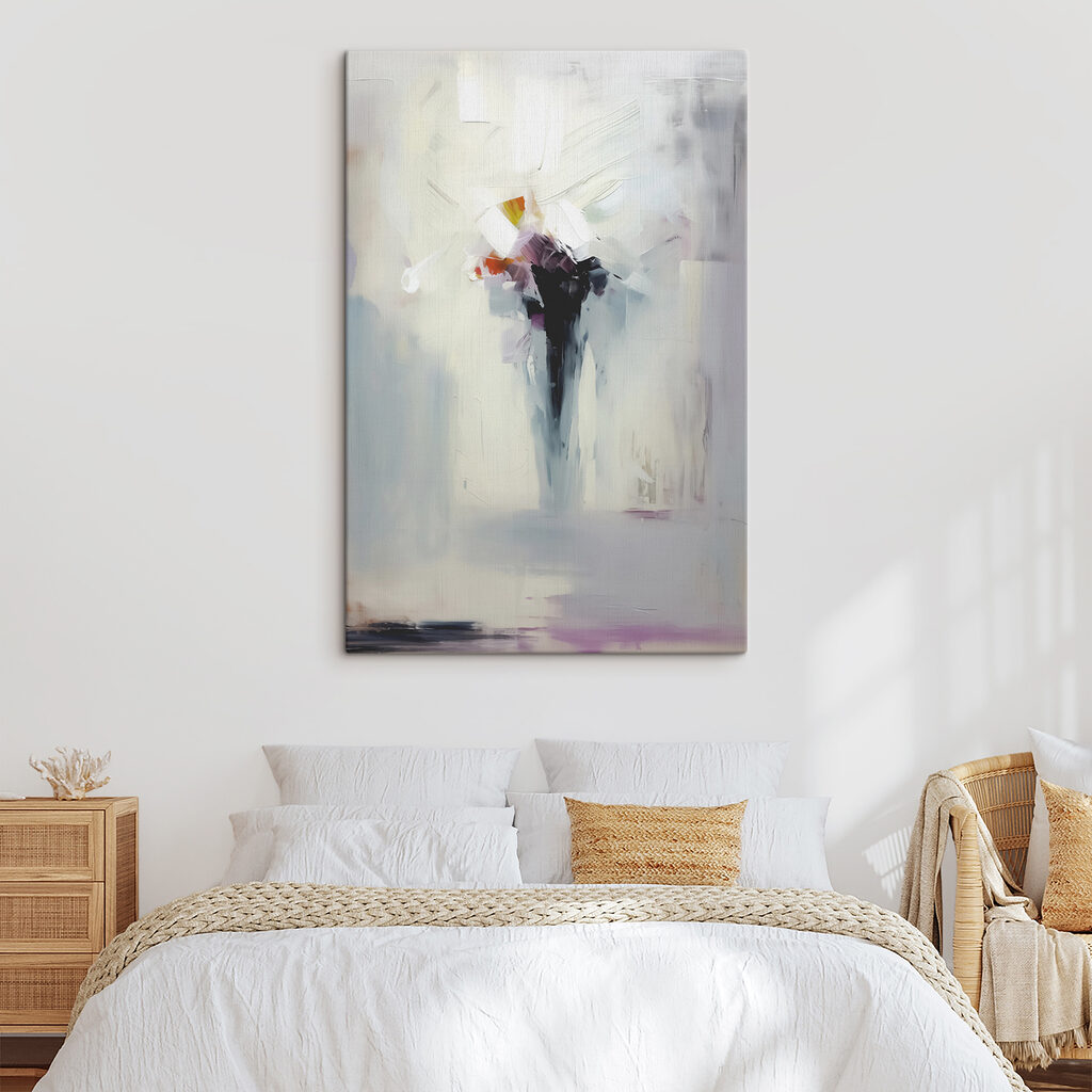 Painting of a bouquet of flowers