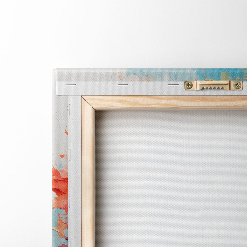 Painting of a colorful tree Painting of a colorful tree