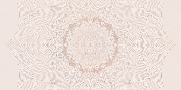 Circular pattern on a white surface Circular pattern on a white surface