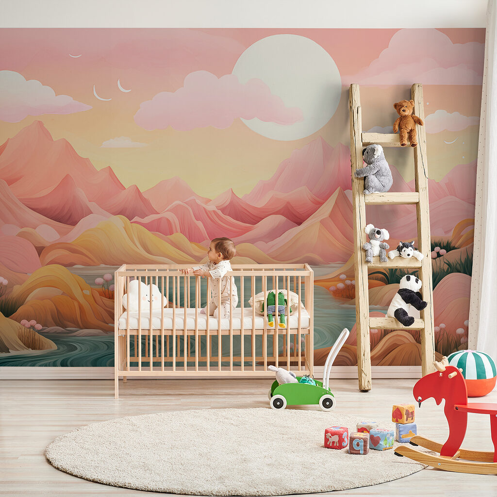 River running through a valley River running through a valley