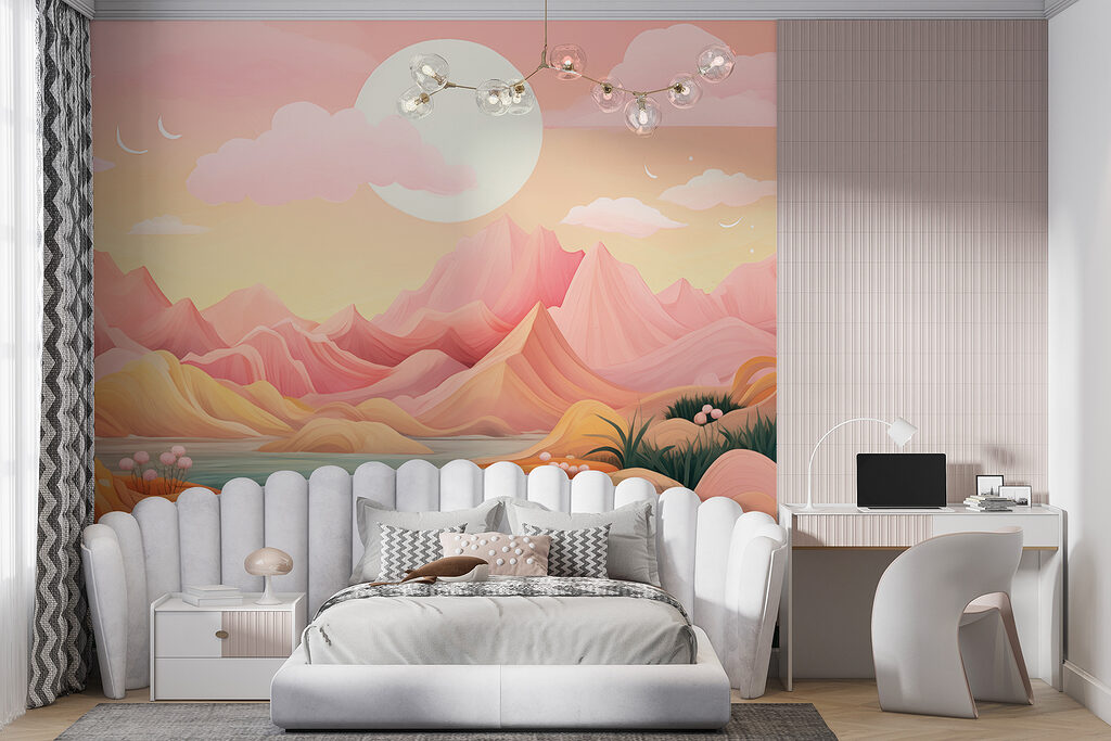 River running through a valley River running through a valley