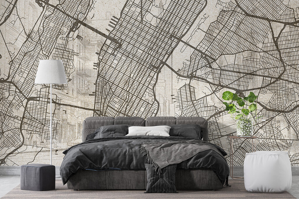 Map of a city