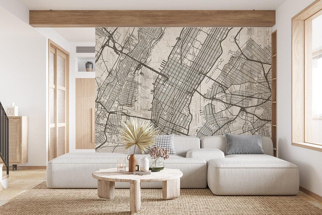 Map of a city