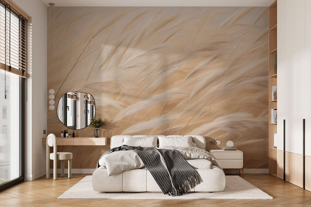 Close up of a field of grass