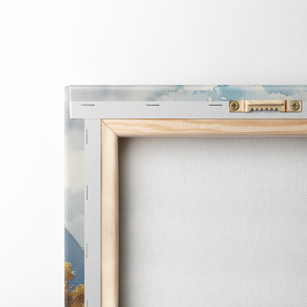 Water with mountains in the background