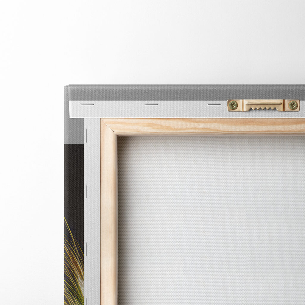 Vase of flowers and pumpkins