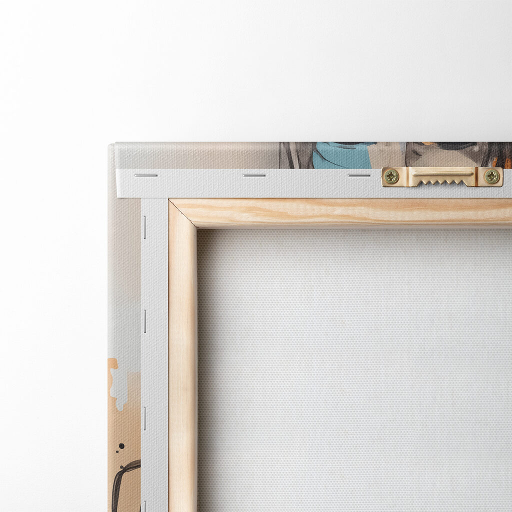 Painting of women's faces