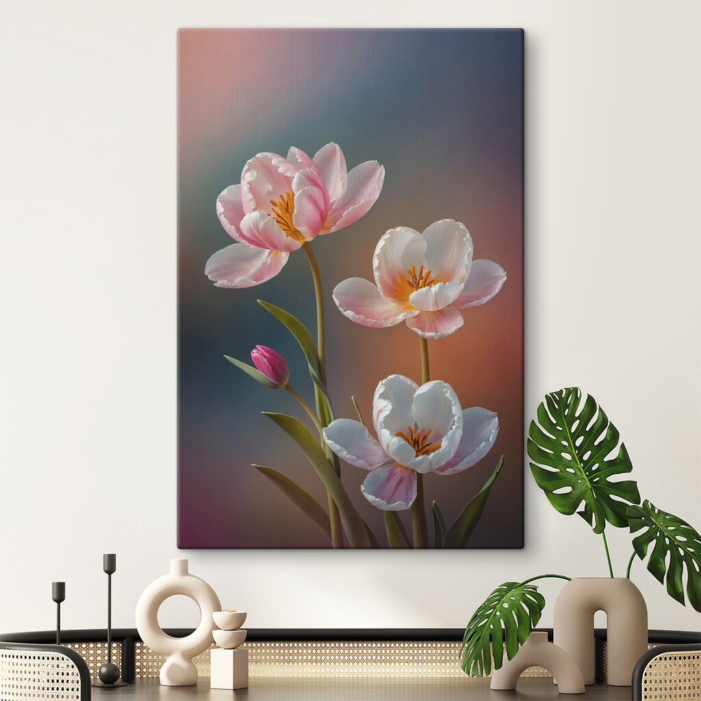 Group of pink and white flowers Group of pink and white flowers