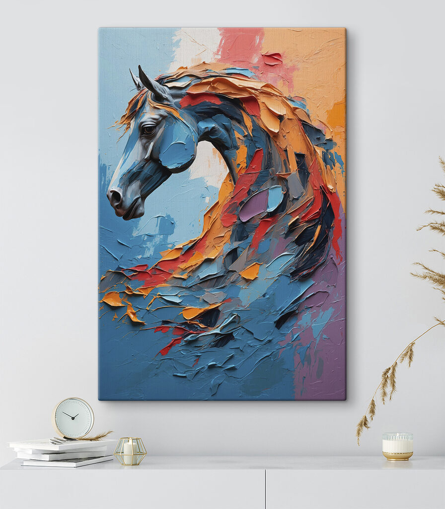 Painting of a horse Painting of a horse