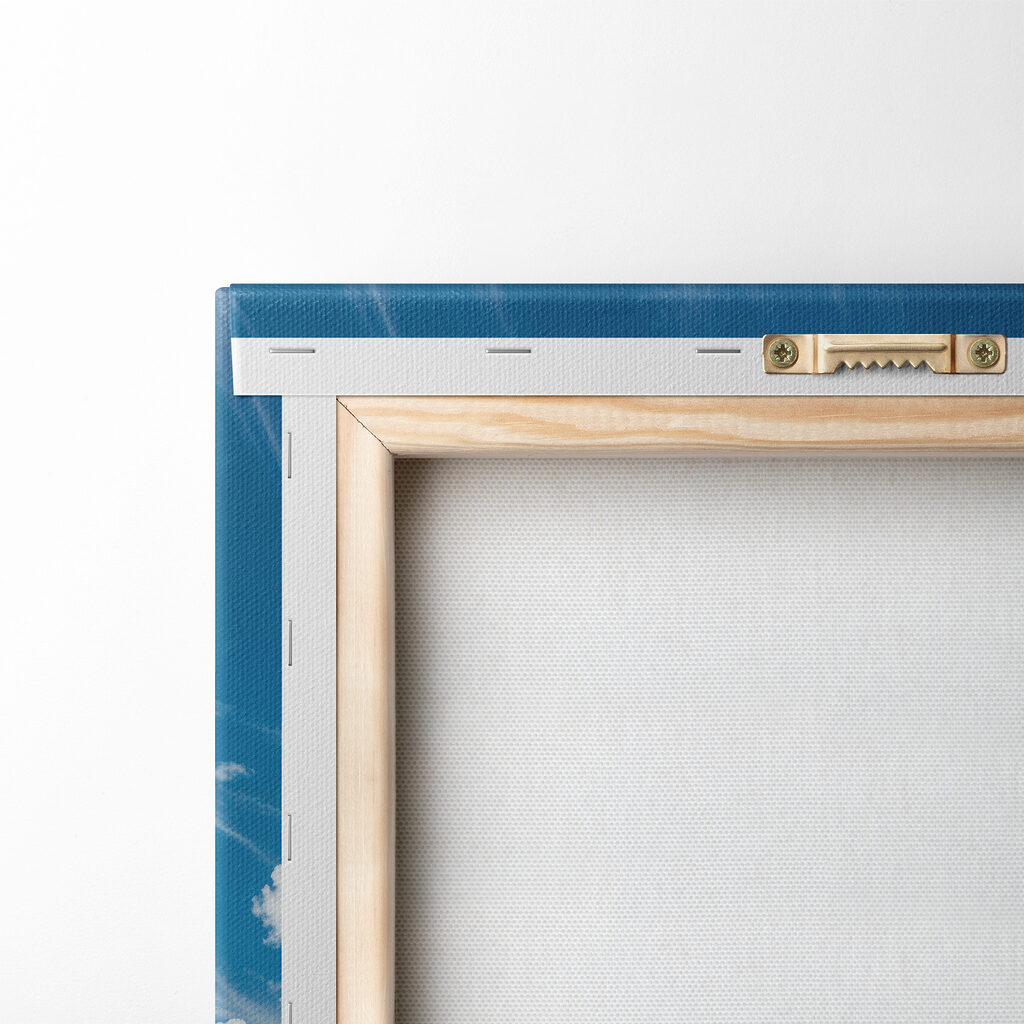 Seagull standing on a wooden post