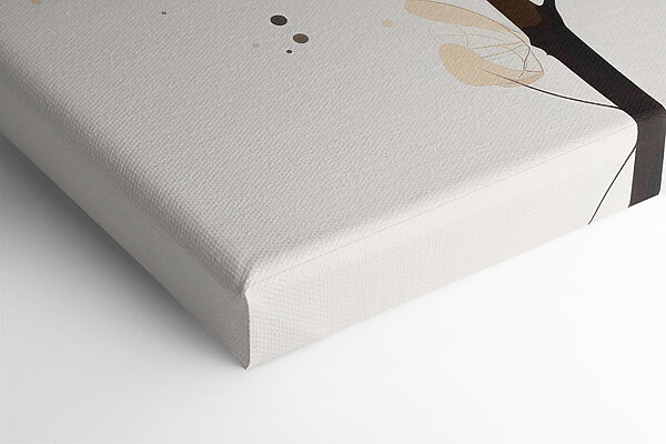 Flower with leaves and a white flower