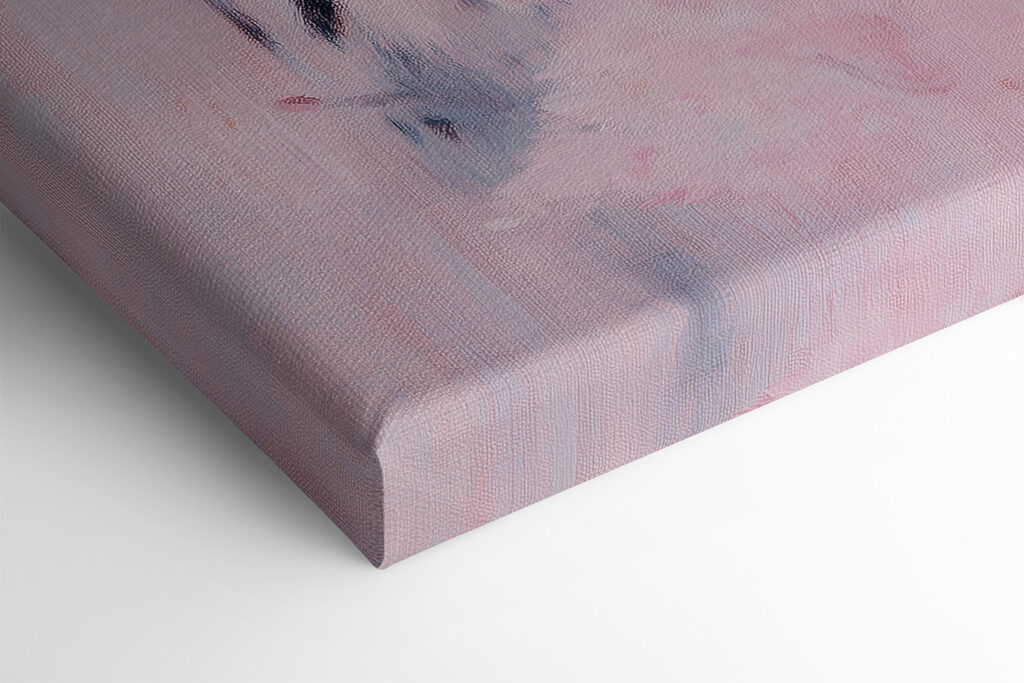 Woman with a cheetah