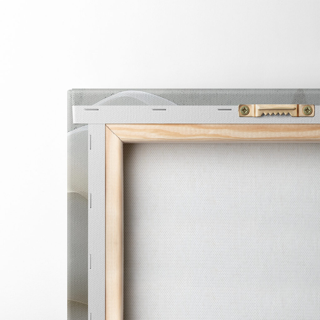 White fabric with wavy folds