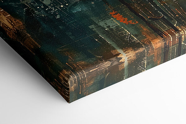 Painting of a girl holding a flower