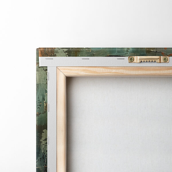 Painting of a girl holding a flower