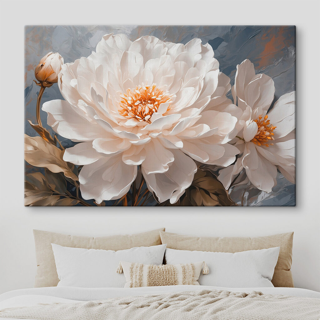 Close up of a white flower