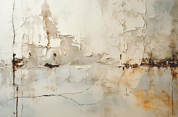 Fehér fal hámló festékkel Fehér fal hámló festékkel