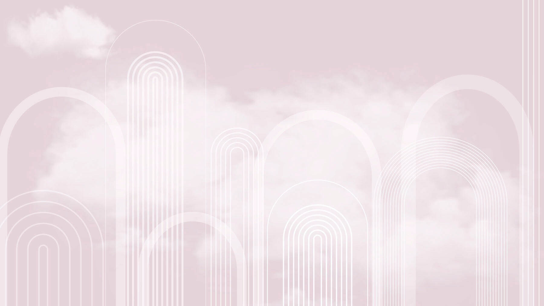 White lines on a pink background